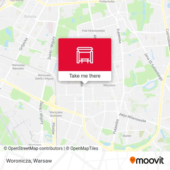 Карта Woronicza