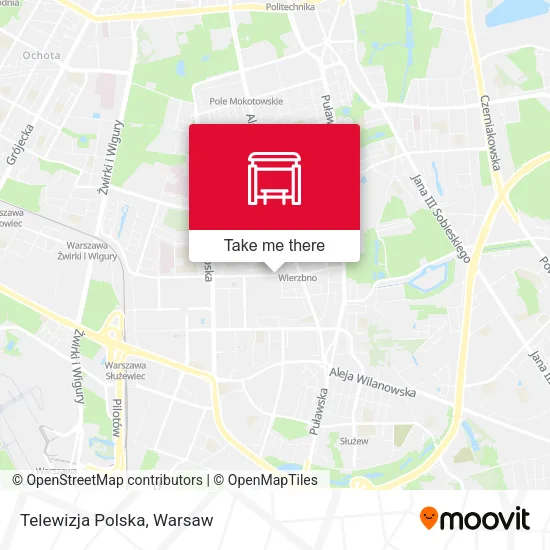 Карта Telewizja Polska