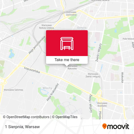 Карта 1 Sierpnia