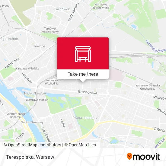 Карта Terespolska