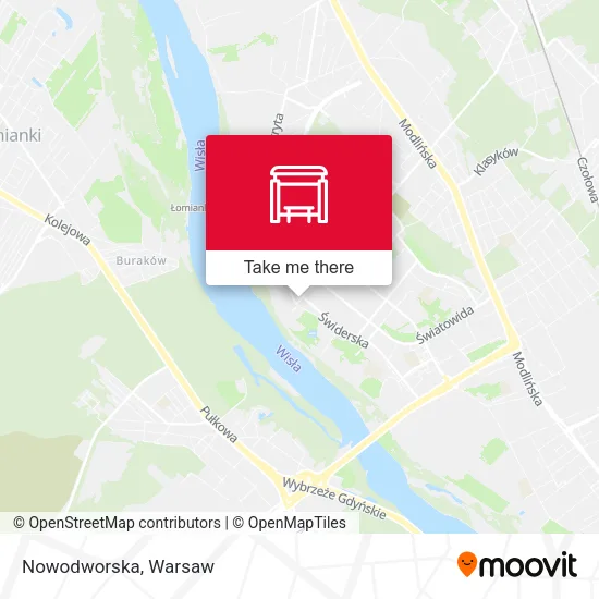 Карта Nowodworska