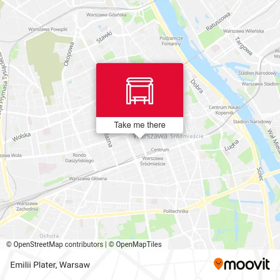 Карта Emilii Plater