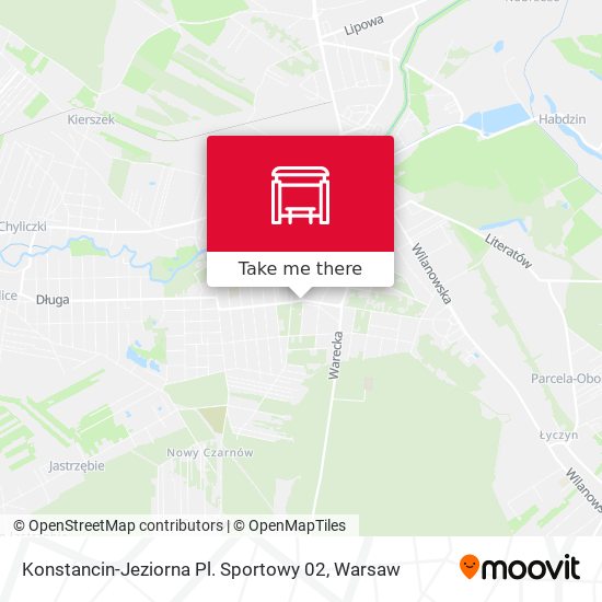 Konstancin-Jeziorna Pl. Sportowy map