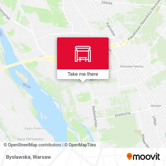 Bysławska map
