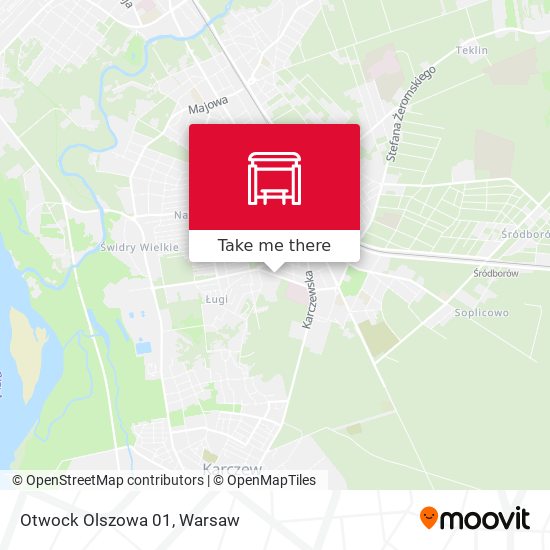 Otwock Olszowa 01 map