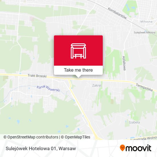 Sulejówek Hotelowa map