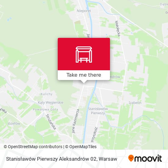 Stanisławów Pierwszy Aleksandrów 02 map