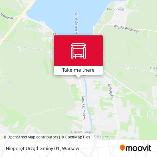 Nieporęt Urząd Gminy map