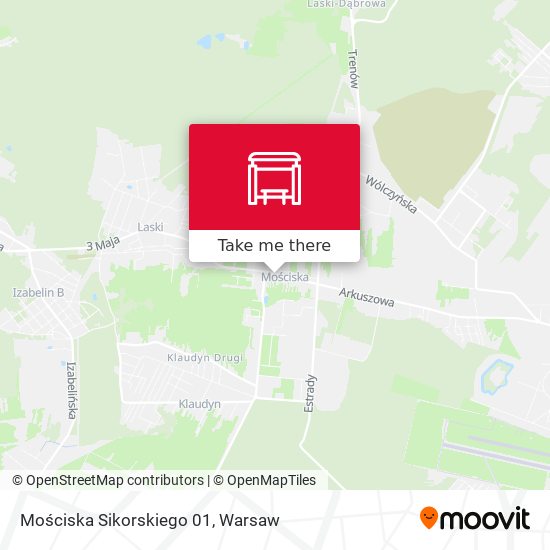 Mościska Sikorskiego map