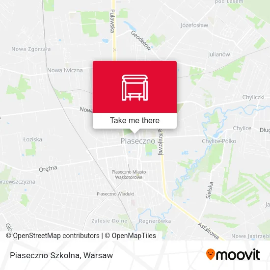 Карта Piaseczno Szkolna