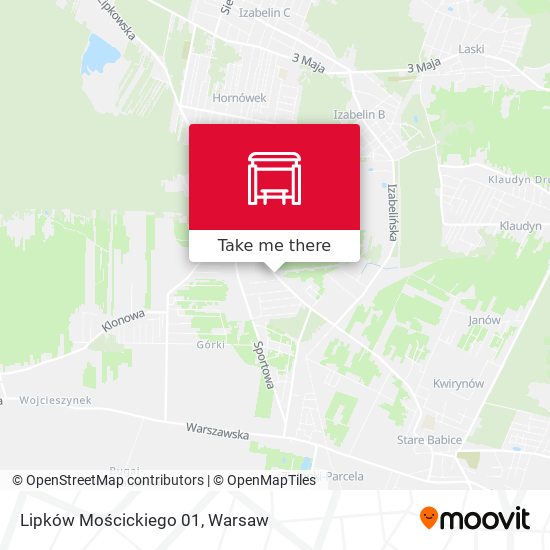 Карта Lipków Mościckiego 01