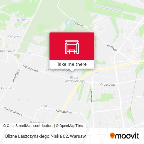 Blizne Łaszczyńskiego Niska 02 map