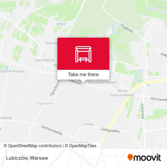 Lubiczów map