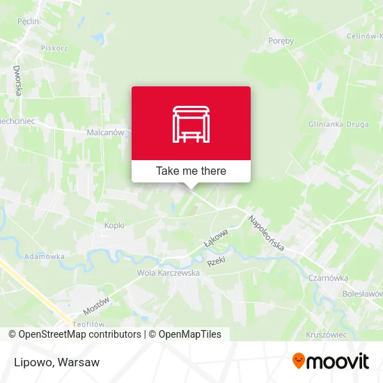 Карта Lipowo