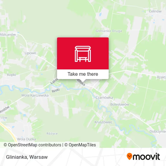 Карта Glinianka