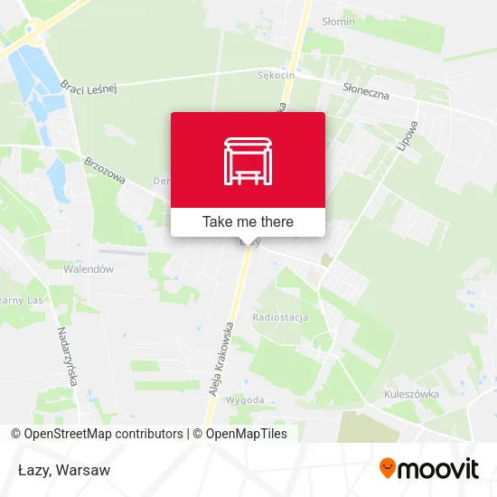 Карта Łazy
