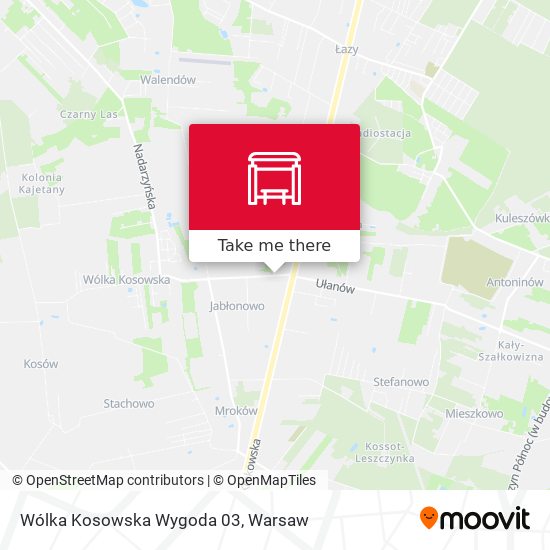 Карта Wólka Kosowska Wygoda 03