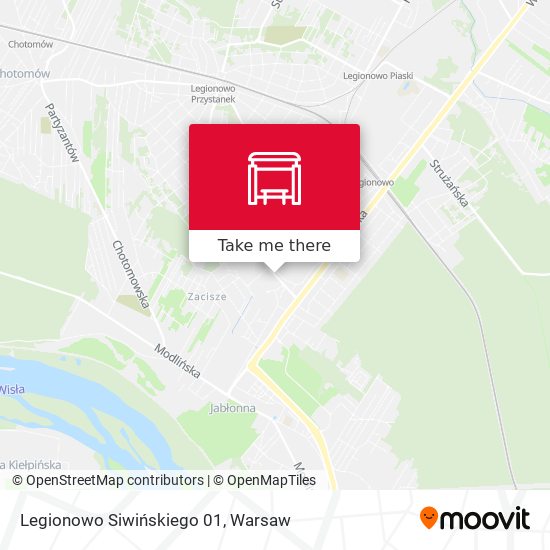 Legionowo Siwińskiego 01 map