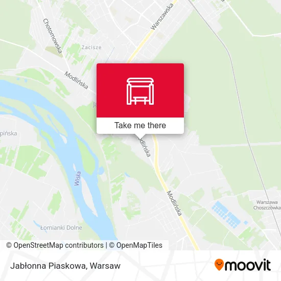 Карта Jabłonna Piaskowa