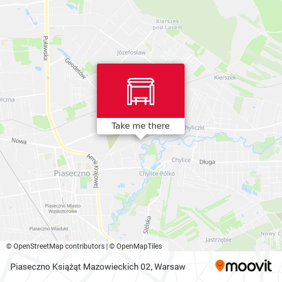 Piaseczno Książąt Mazowieckich 02 map