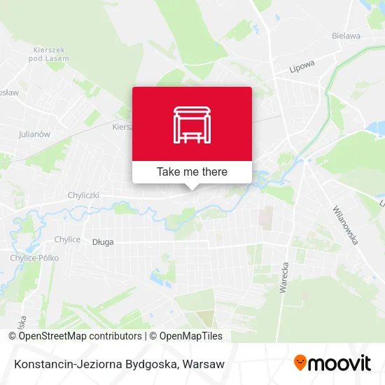 Карта Konstancin-Jeziorna Bydgoska