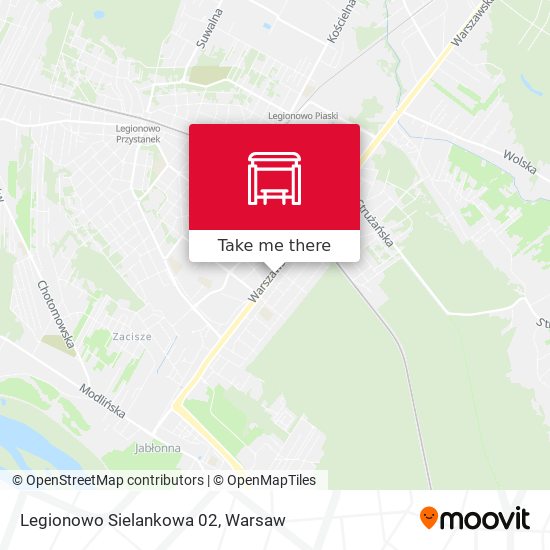 Legionowo Sielankowa map