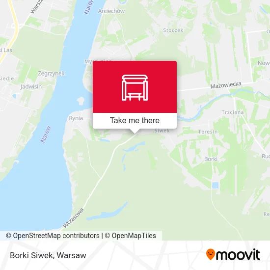 Карта Borki Siwek