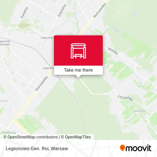 Карта Legionowo Gen. Roi