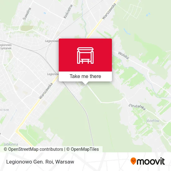 Карта Legionowo Gen. Roi
