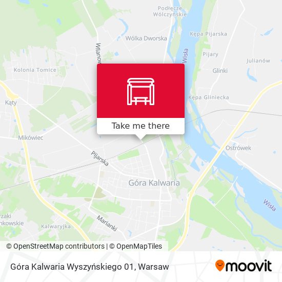 Карта Góra Kalwaria Wyszyńskiego 01