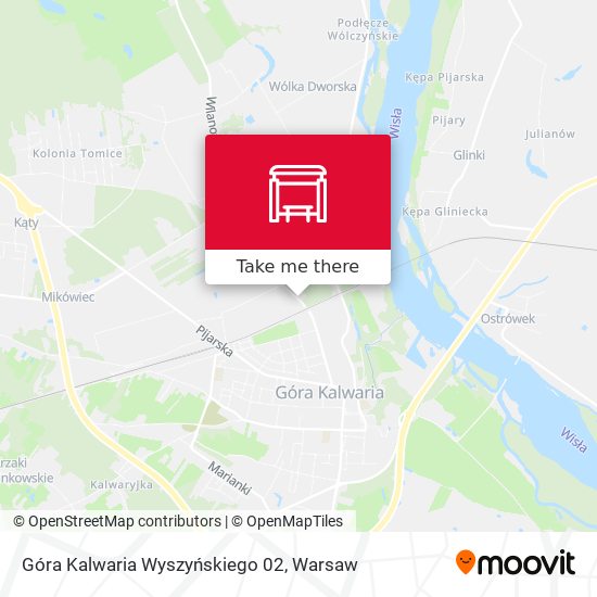 Карта Góra Kalwaria Wyszyńskiego