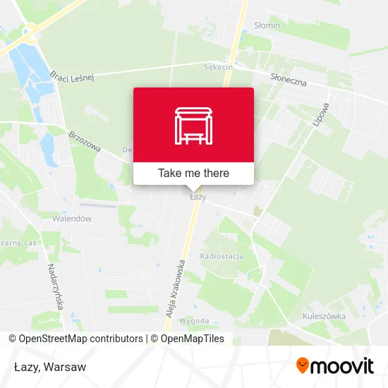 Карта Łazy