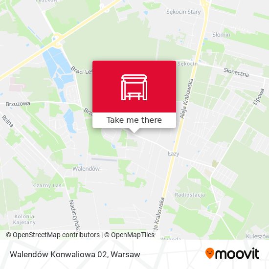 Walendów Konwaliowa 02 map