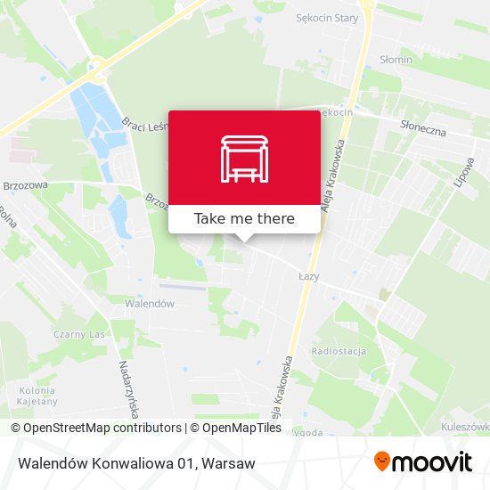 Walendów Konwaliowa 01 map