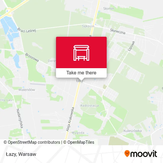 Карта Łazy