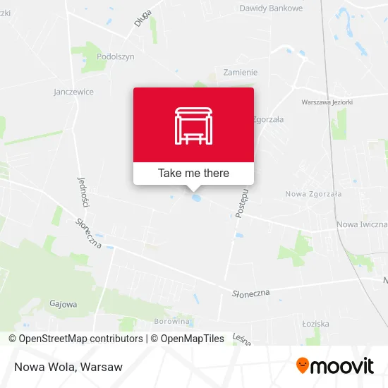 Карта Nowa Wola