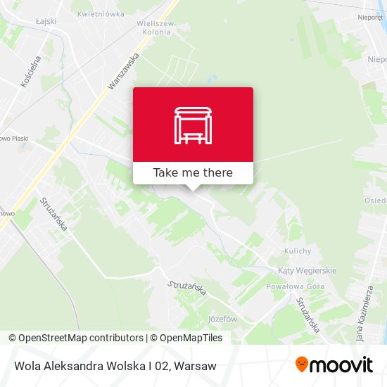 Wola Aleksandra Wolska I map