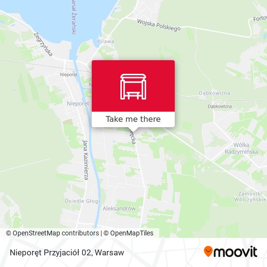 Nieporęt Przyjaciół map