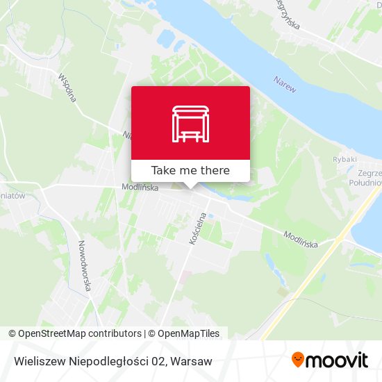 Карта Wieliszew Niepodległości