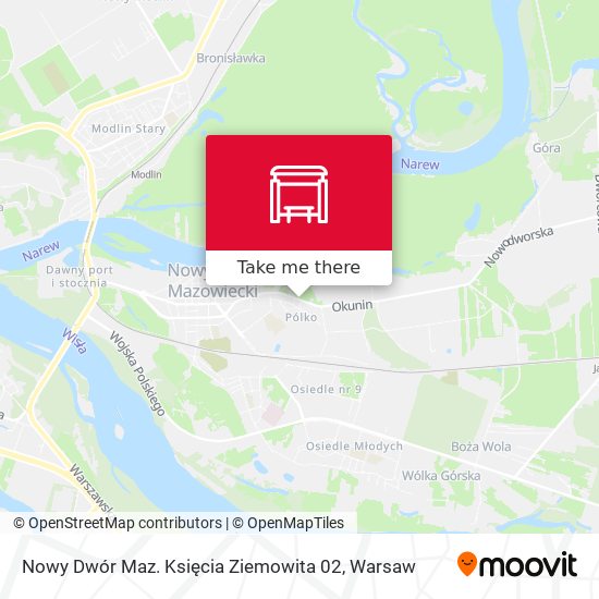 Nowy Dwór Maz. Księcia Ziemowita 02 map