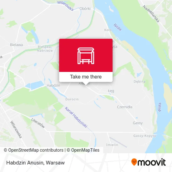 Карта Habdzin Anusin