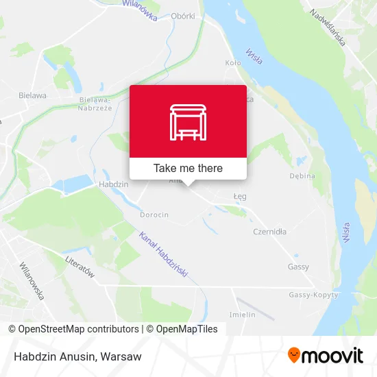 Карта Habdzin Anusin