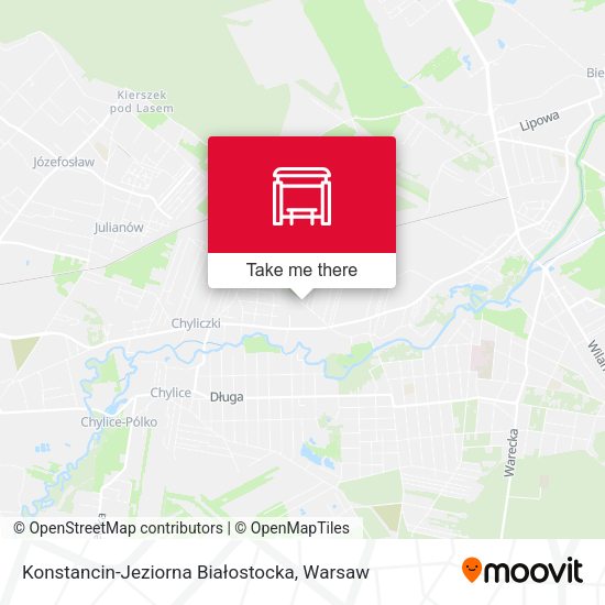 Konstancin-Jeziorna Białostocka map