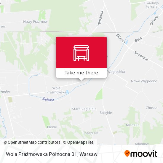 Wola Prażmowska Północna map