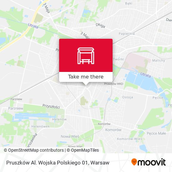 Pruszków Al. Wojska Polskiego map