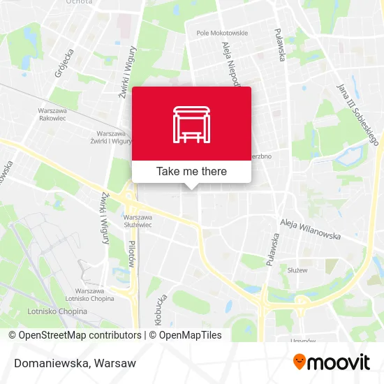 Карта Domaniewska