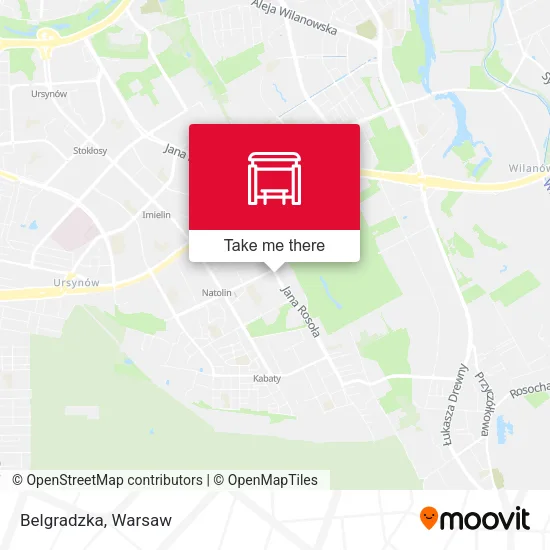 Карта Belgradzka