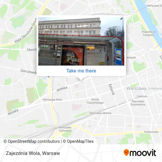 Карта Zajezdnia Wola