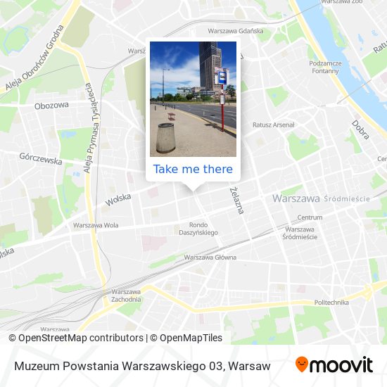 Muzeum Powstania Warszawskiego map