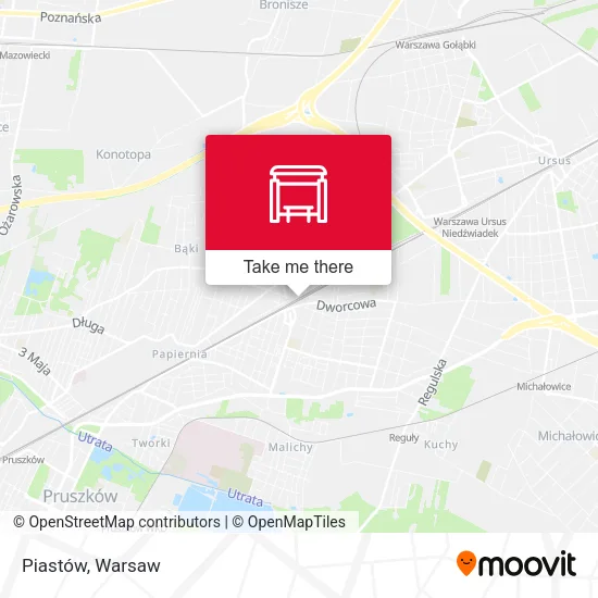 Карта Piastów